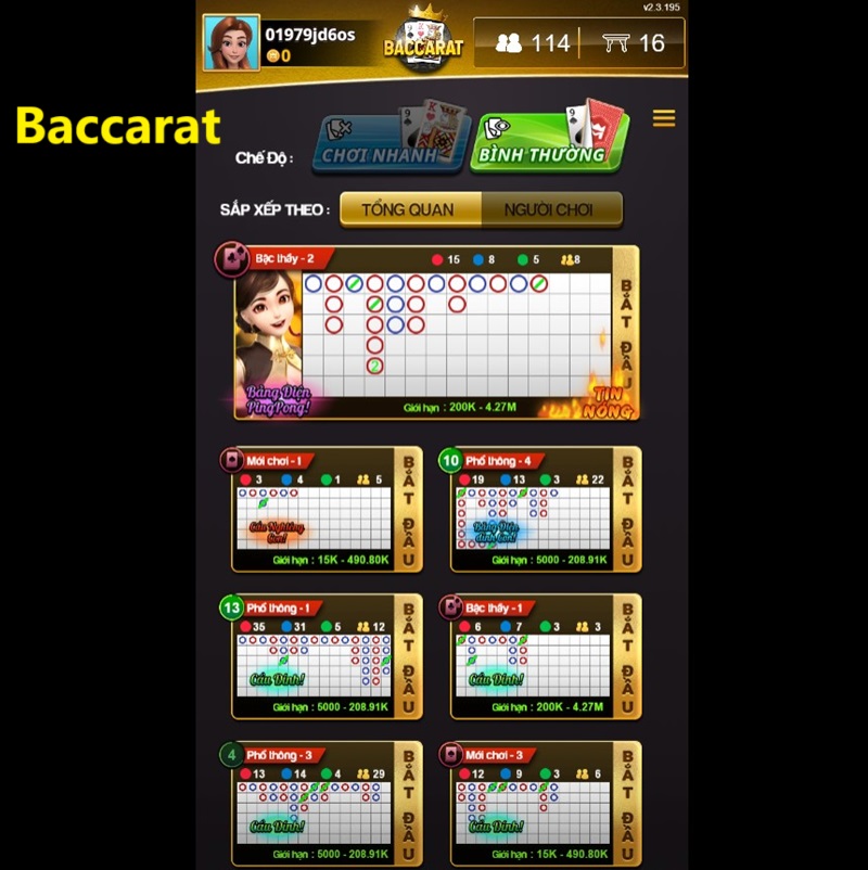 Game Bài UK88 4 Baccarat-UK88